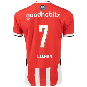 Malik Tillman PSV Eindhoven 2024/25 Home Jersey