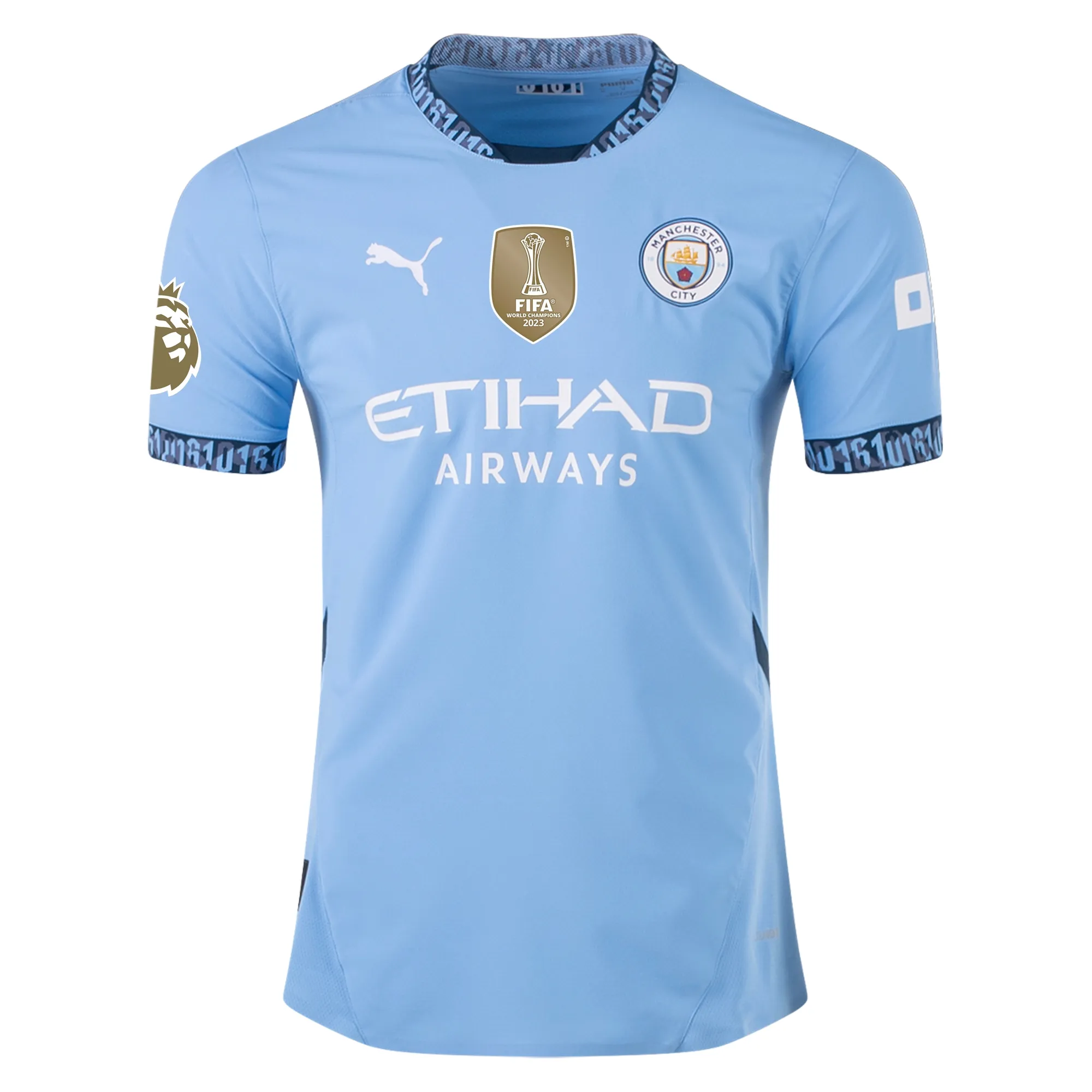 Erling Haaland Manchester City 2024/25 Authentic Home Jersey - Image 2