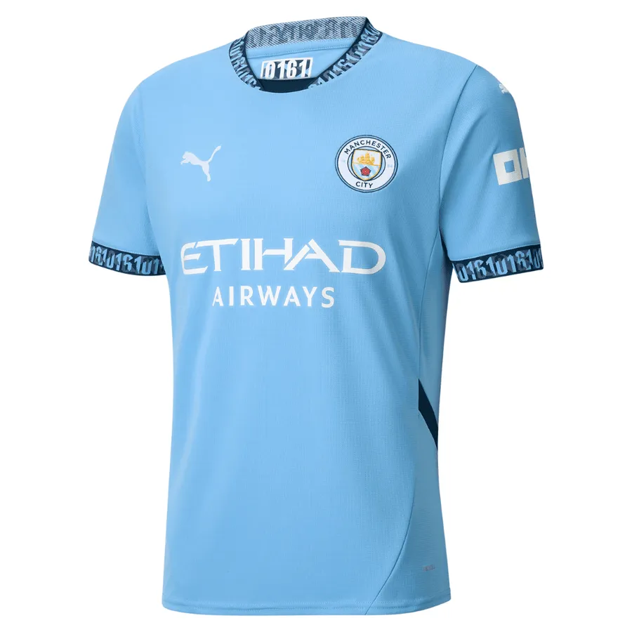 Oscar Bobb Manchester City 2024/25 Home Jersey - Image 2