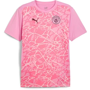 Manchester City 2024/25 Pink Pre Match Training Jersey