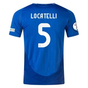 Manuel Locatelli Italy 2024/25 Authentic Home Jersey