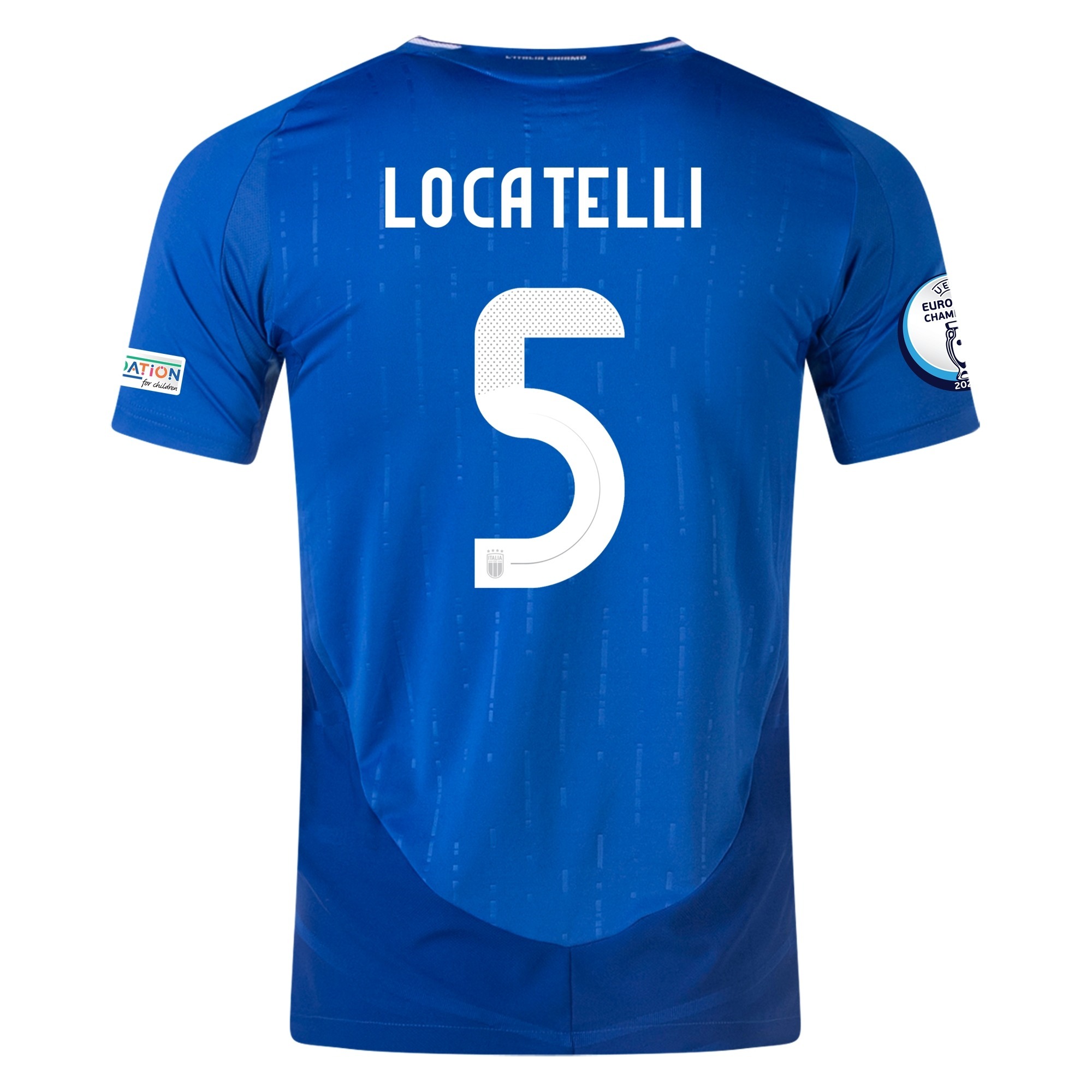 Manuel Locatelli Italy 2024/25 Authentic Home Jersey