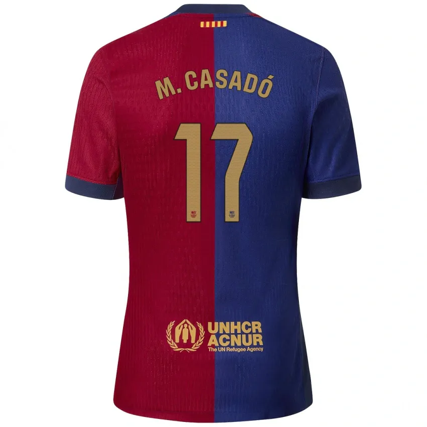 Marc Casadó Barcelona 2024/25 Home Jersey