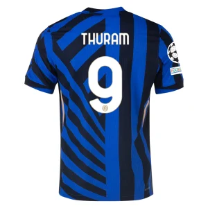 Marcus Thuram Inter Milan 2024/25 Authentic UCL Home Jersey