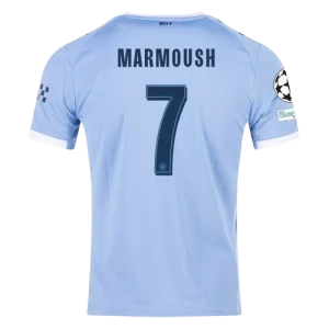 Omar Marmoush Manchester City 2025/26 UCL Home Jersey
