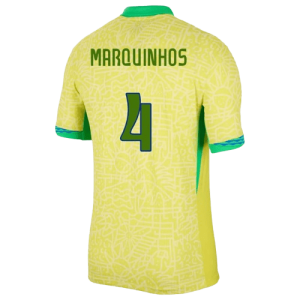 Marquinhos Brazil 2024/25 Home Jersey