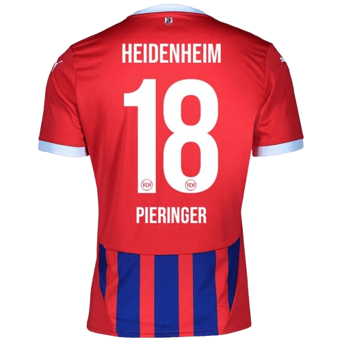 Marvin Pieringer FC Heidenheim 2024/25 Home Jersey