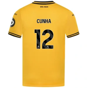 Matheus Cunha Wolverhampton 2024/25 Home Jersey