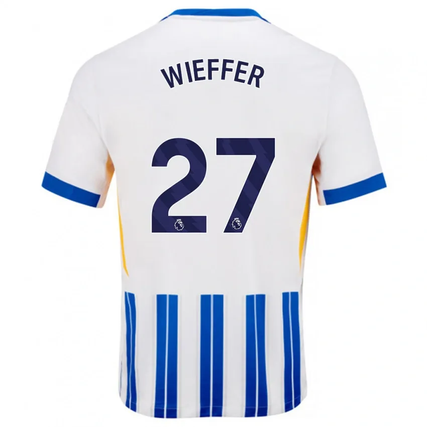 Mats Wieffer Brighton 2024/25 Home Jersey