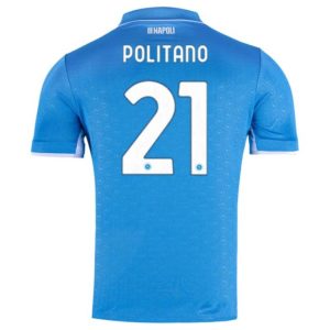 Matteo Politano Napoli 2024/25 Authentic Home Jersey