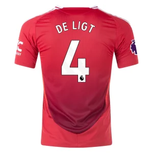 Matthijs de Ligt Manchester United 2024/25 Authentic Home Jersey