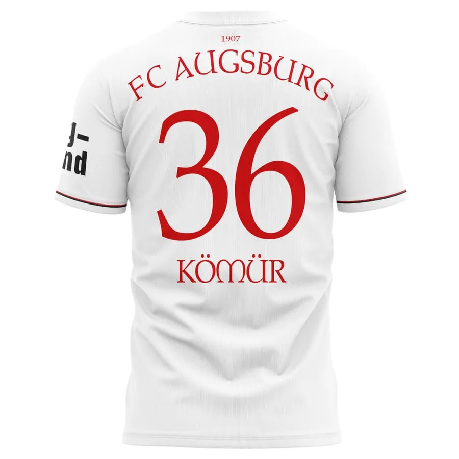 Mert Kömür Augsburg 2024/25 Home Jersey