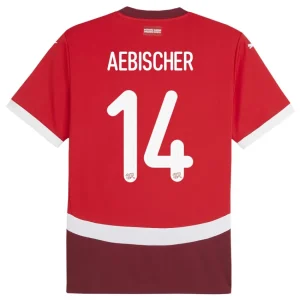 Michel Aebischer Switzerland 2024/25 Home Jersey