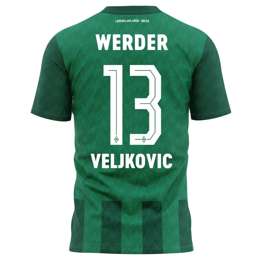 Milos Veljkovic Werder Bremen 2024/25 Home Jersey