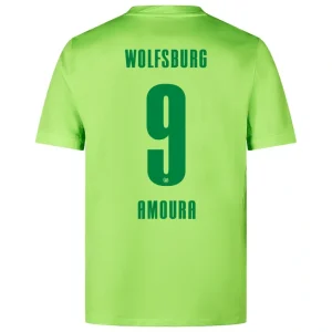 Mohamed Amoura Wolfsburg 2024/25 Home Jersey