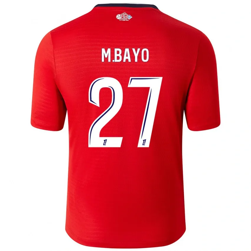 Mohamed Bayo Lille OSC 2024/25 Home Jersey