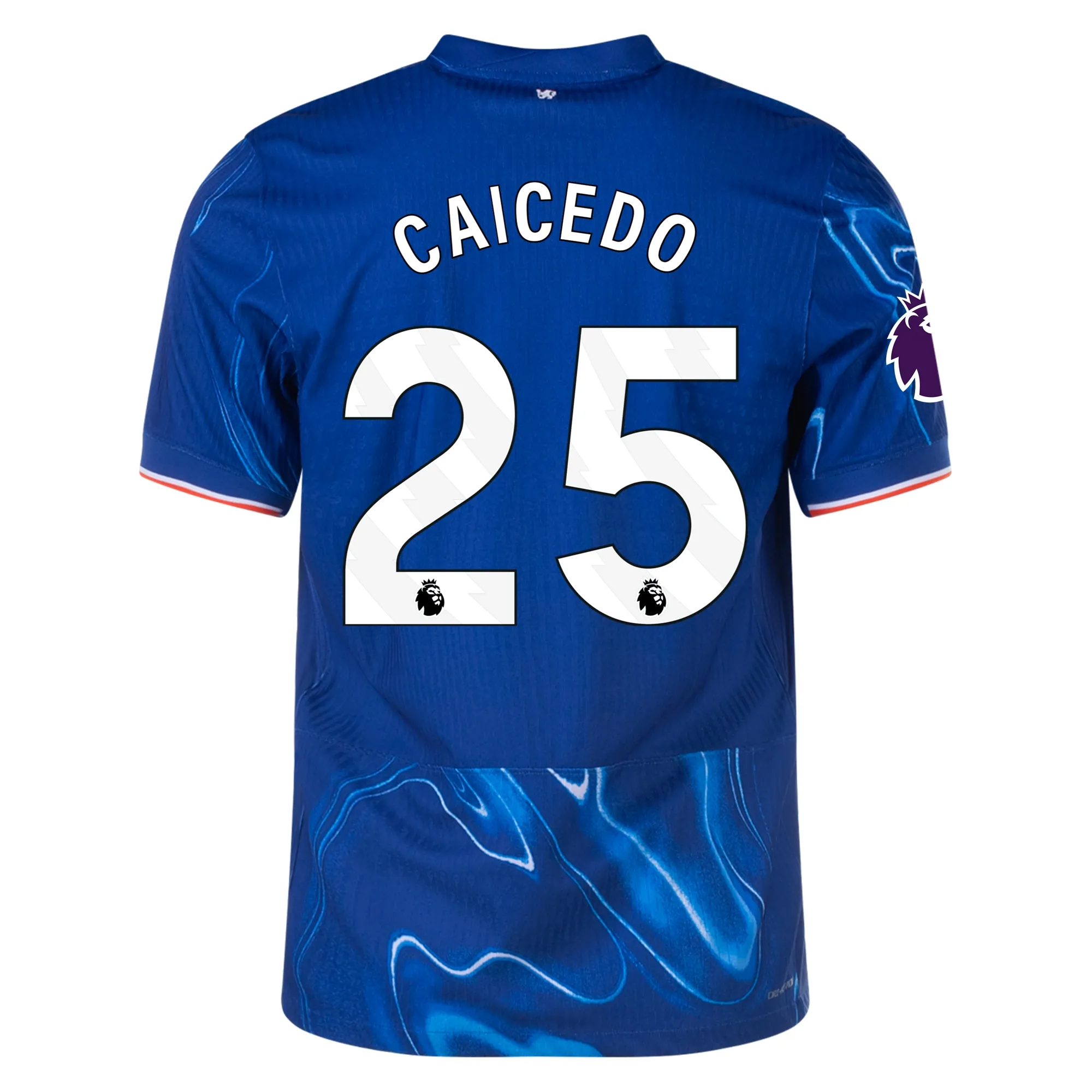 Moisés Caicedo Chelsea 2024/25 Authentic Home Jersey