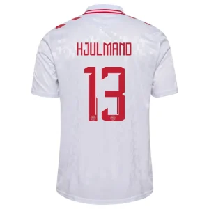 Morten Hjulmand Denmark 2024/25 Away Jersey