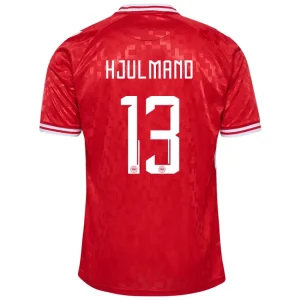 Morten Hjulmand Denmark 2024/25 Home Jersey