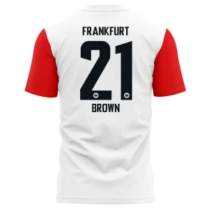 Nathaniel Brown Eintracht Frankfurt 2024/25 Home Jersey