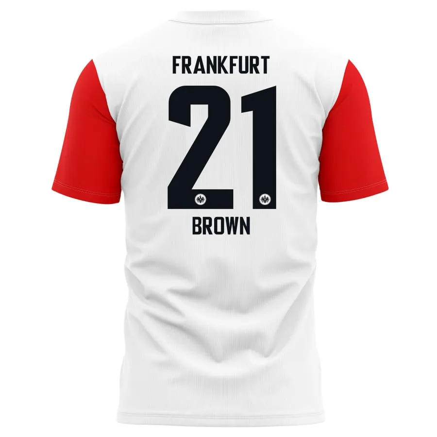 Nathaniel Brown Eintracht Frankfurt 2024/25 Home Jersey