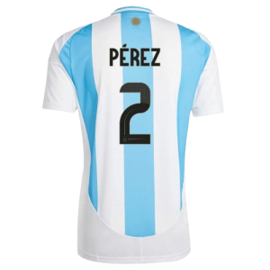 Nehuén Pérez Argentina 2024/25 Home Jersey