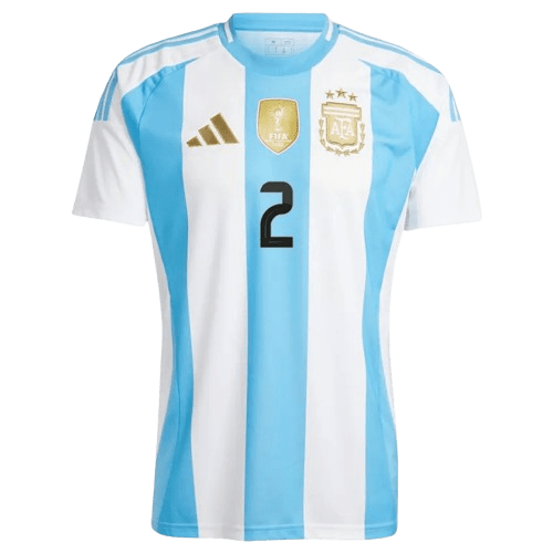 Nehuén Pérez Argentina 2024/25 Home Jersey - Image 2