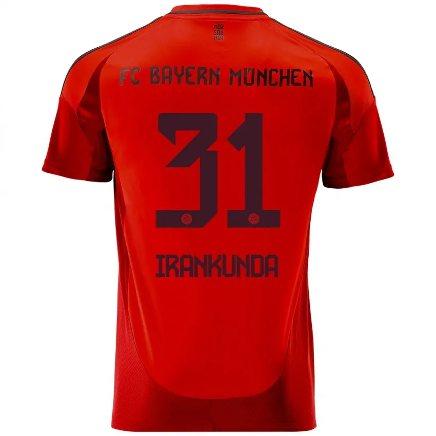 Nestory Irankunda Bayern Munich 2024/25 Home Jersey
