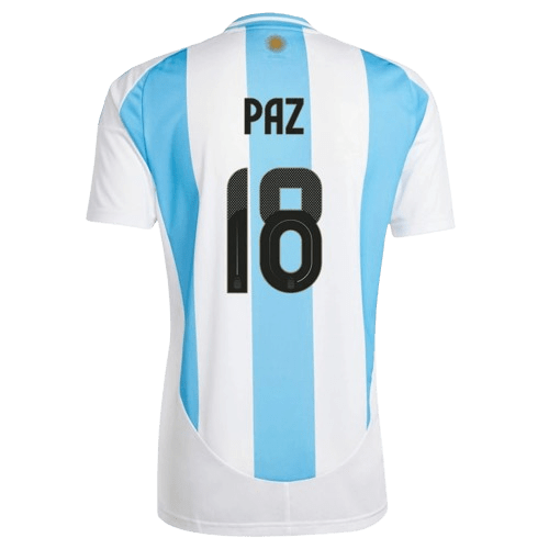 Nico Paz Argentina 2024/25 Home Jersey