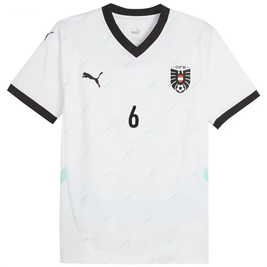 Nicolas Seiwald Austria 2024/25 Away Jersey - Image 2