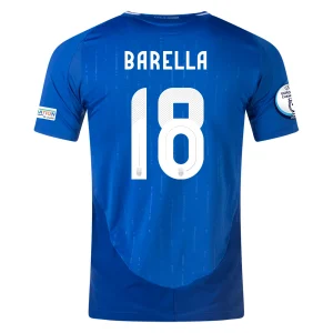Nicolò Barella Italy 2024/25 Authentic Home Jersey