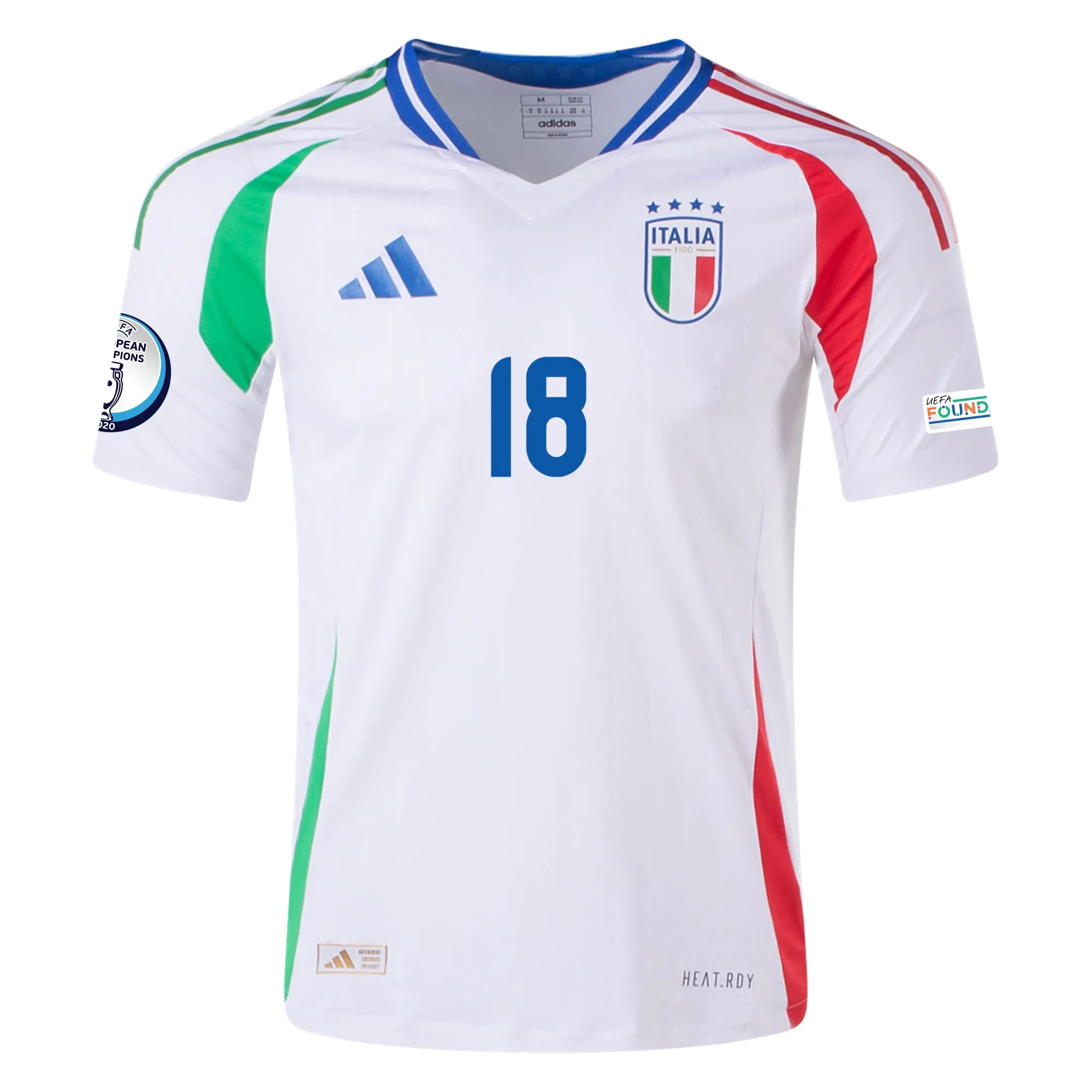 Nicolò Barella Italy 2024/25 Authentic Away Jersey - Image 2