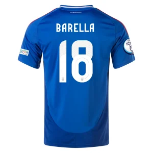 Nicolò Barella Italy 2024/25 Home Jersey