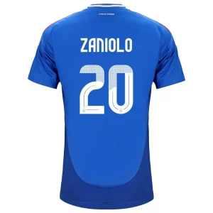 Nicolò Zaniolo Italy 2024/25 Home Jersey