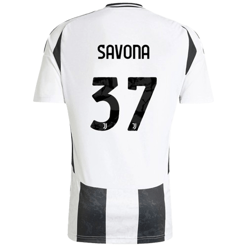 Nicolo Savona Juventus 2024/25 Home Jersey