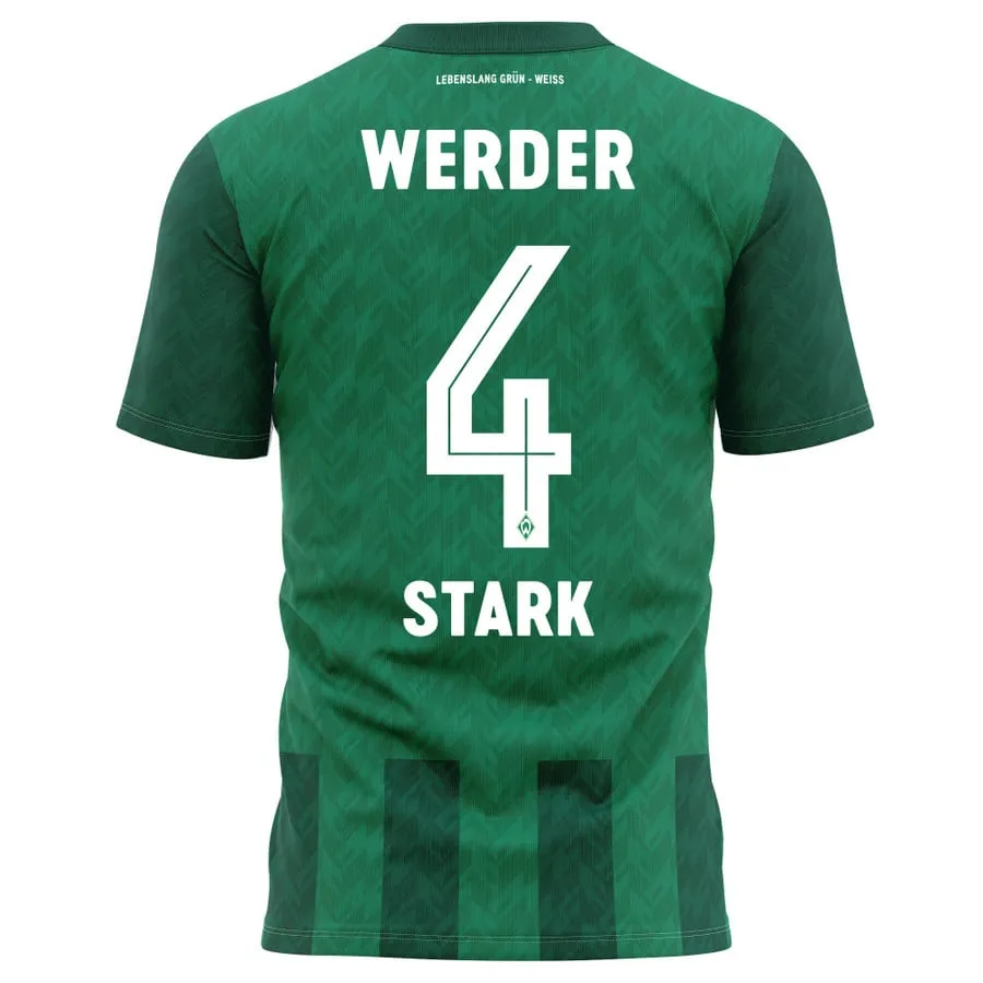 Niklas Stark Werder Bremen 2024/25 Home Jersey