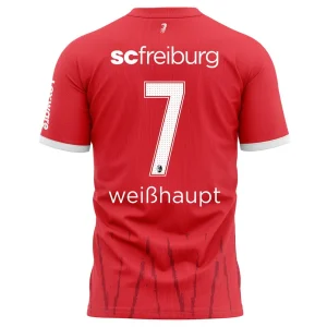 Noah Weißhaupt SC Freiburg 2024/25 Home Jersey
