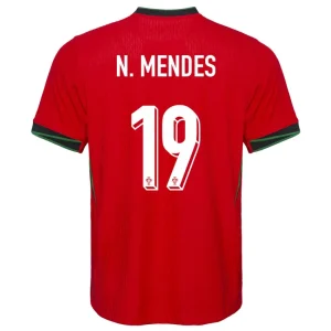 Nuno Mendes Portugal 2024/25 Home Jersey