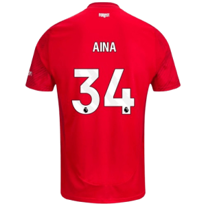 Ola Aina Nottingham Forest 2024/25 Home Jersey