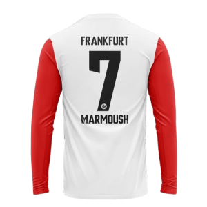 Omar Marmoush Eintracht Frankfurt 2024/25 Long Sleeve Home Jersey