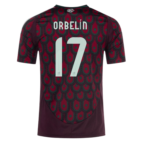 Orbelín Pineda Me x ico 2024/25 Home Jersey