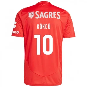 Orkun Kökçü Benfica 2024/25 Home Jersey