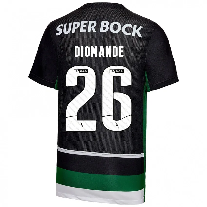 Ousmane Diomande Sporting 2024/25 Home Jersey