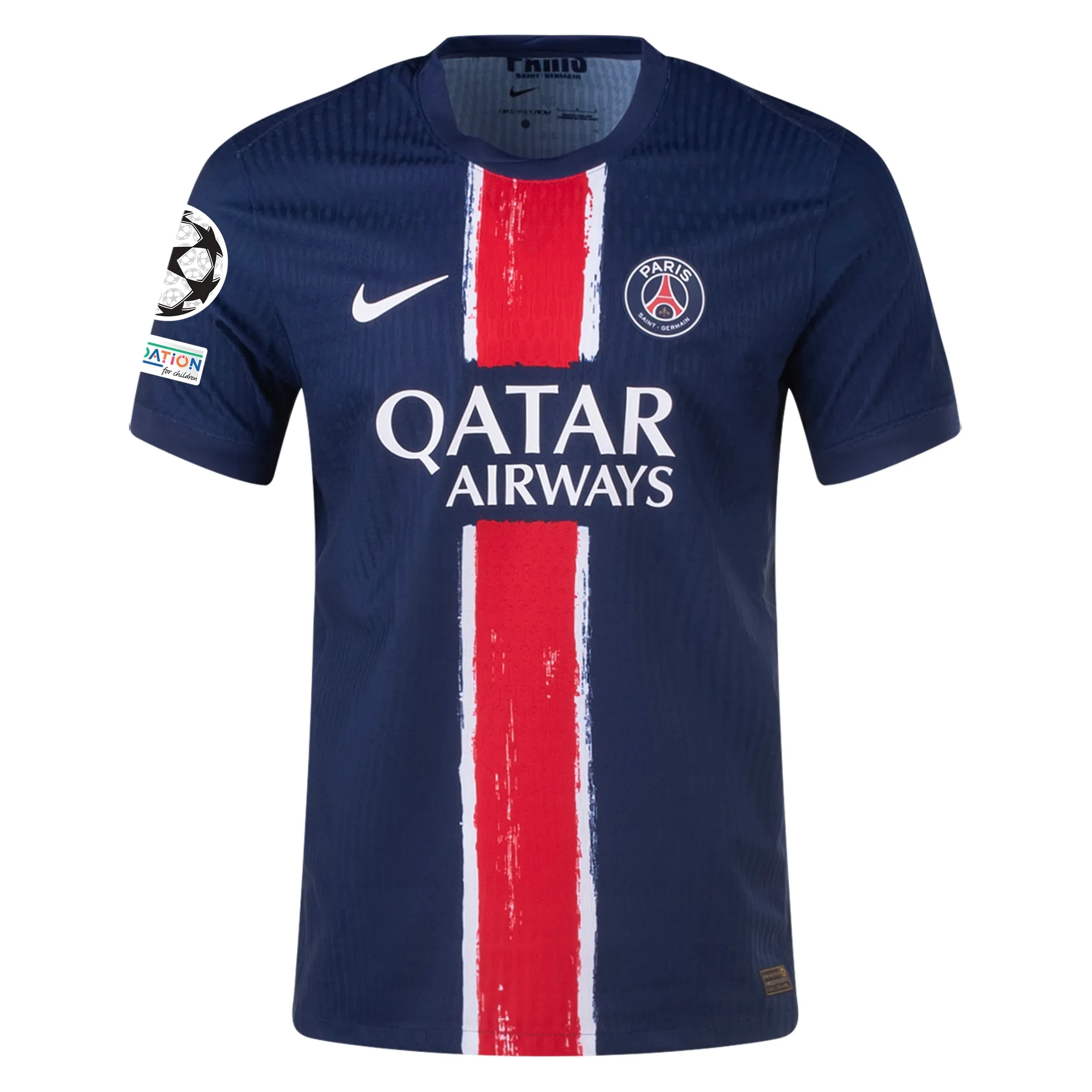 PSG 2024/25 Authentic UCL Home Jersey