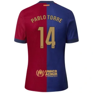 Pablo Torre Barcelona 2024/25 Home Jersey