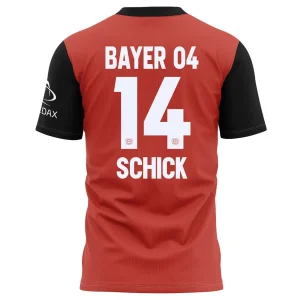 Patrik Schick Bayer Leverkusen 2024/25 Home Jersey