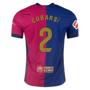 Pau Cubarsí Barcelona 2024/25 Authentic Home Jersey