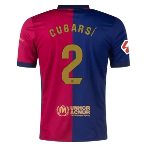 Pau Cubarsí Barcelona 2024/25 Home Jersey