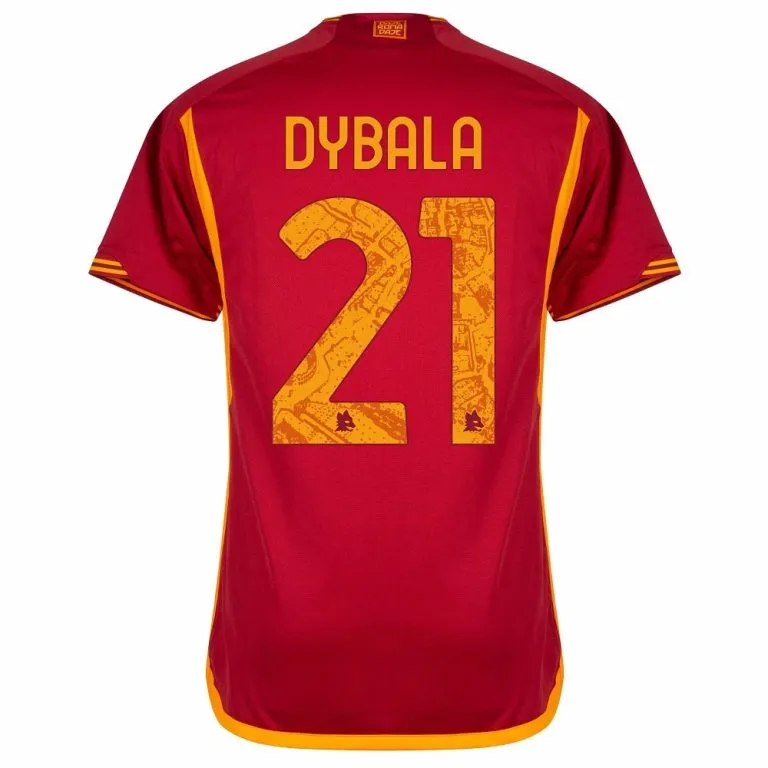 Paulo Dybala AS Roma 23/24 Home Jersey
