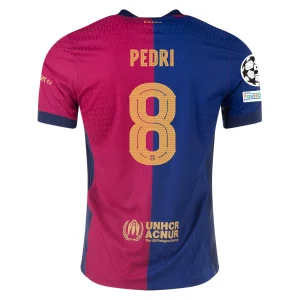 Pedri Barcelona 2024/25 UCL Home Jersey